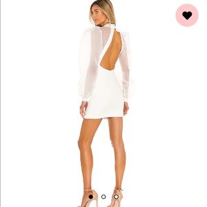 NBD Bao Dress in Ivory Size Medium (like-new)